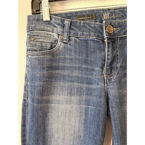 Kut From The Kloth Women's Size 6 Catherine Boyfriend Jeans Denim Medium Wash - Picture 3 of 7
